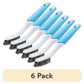 (6 pack) Great Value Tile & Grout Brush, 1 Count