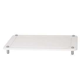 Stone Dish Drying Mats Home Dish Quick Drying Stone Pad Diatomaceous Earth Draining Mat with Anti-Slip Stainless Steel Feet (Option: StoneDryingMatWhite)