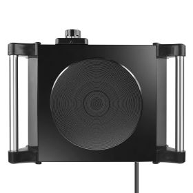 1000W Electric Single Burner Portable Heating Hot Plate Stove Countertop RV Hotplate with 5 Temperature Adjustments Portable Handles (Option: StoveBlackSingle)