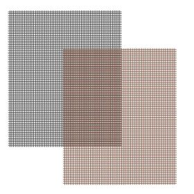 BBQ Grill Mat Non-Stick Mesh Mat Baking Sheet Liner Reusable Reversible Washable for Outdoor Gas Charcoal (Option: BBQGrillMatBlack)